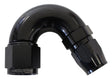 Stepped 150 Deg Hose End -8 Hosto -10AN Reducer Hose End Blac AF555-08-10BLK - Aeroflow