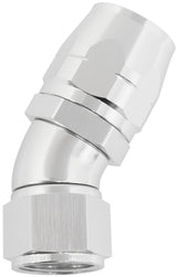 Alloy 30 Deg Hose End -16 Hose To -12AN Expander Hose End Sil AF557-16-12S - Aeroflow