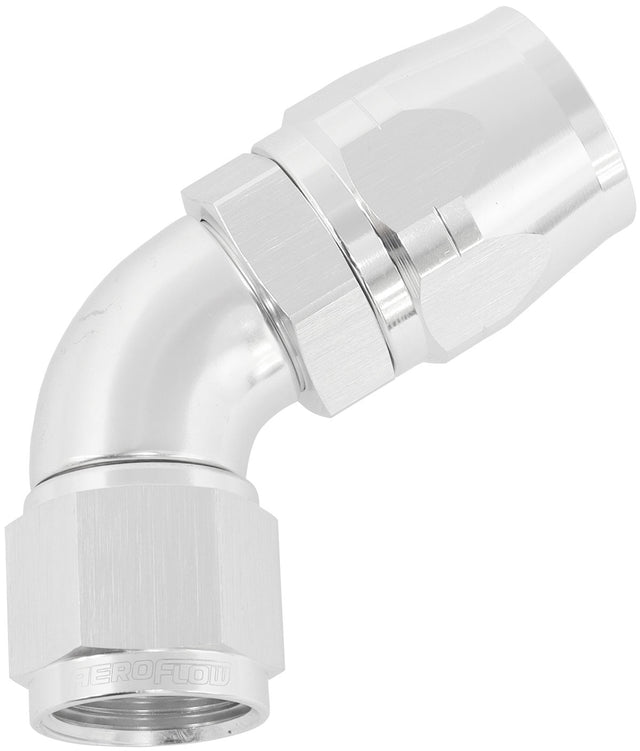 Alloy 60 Deg Hose End -12 Hose To -10 Expander Hose End Silve AF558-12-10S - Aeroflow