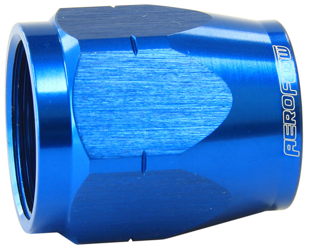 Blue Hose End Socket Cutter Style Fittings Only AF559-04DCBL - Aeroflow