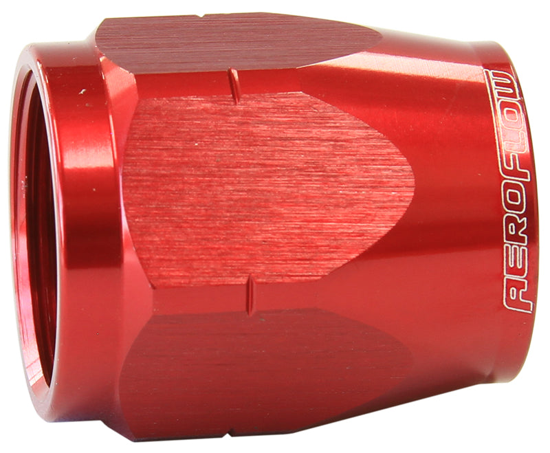 Red Hose End Socket Cutter Style Fittings Only AF559-04DCR - Aeroflow
