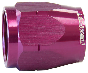 Purple Hose End Socket Cutter Style Fittings Only AF559-06DCPUR - Aeroflow
