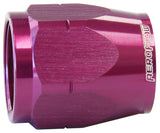 Purple Hose End Socket Cutter Style Fittings Only AF559-12DCPUR - Aeroflow