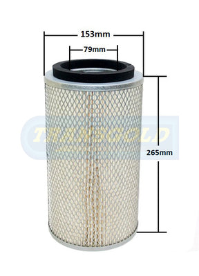 Air Filter (Hda5613) Isuzu Ks-11-21-32, '72-84 AF5613 - Transgold | Universal Auto Spares