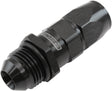Male -8AN To -6AN Teflon Hose End Straight Male ORB Black AF580-06-08DBLK - Aeroflow