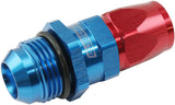 Male -12AN To 10AN Teflon Hose End Straight Male ORB Blue AF580-10-12D - Aeroflow