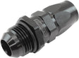 Male -12AN To 10AN Teflon Hose End Straight Male ORB Black AF580-10-12DBLK - Aeroflow