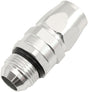 Male -12AN To 12AN Teflon Hose End Straight Male ORB Silver AF580-12-12DS - Aeroflow