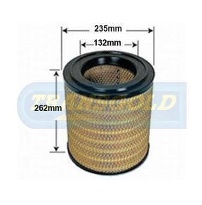 Air Filter Hino Dutro Xzv40,Toyota Dyna Bv300/340 03-on (wa1115 / Hda5893) AF5893 - Transgold | Universal Auto Spares