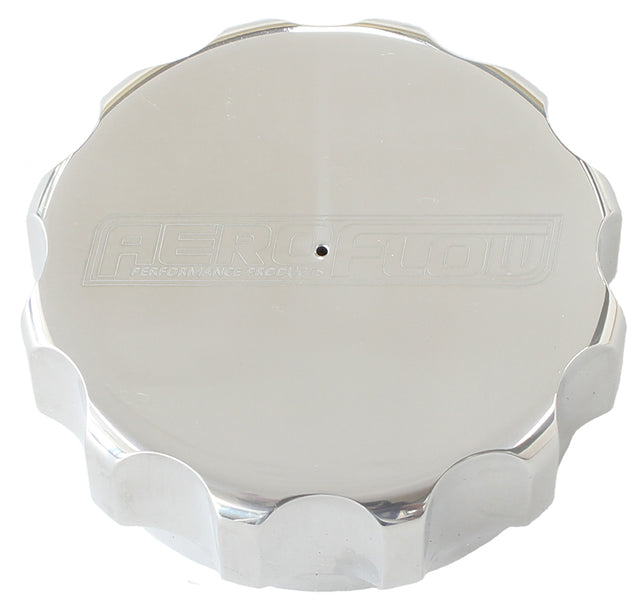 Replacement Polished Cap With Breather For Power Steer Tanks AF59-1021 - Aeroflow