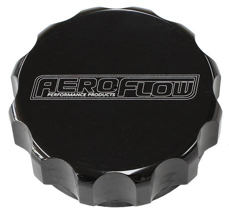 Replacement Black Cap With Breather For Power Steer Tanks AF59-1021BLK - Aeroflow