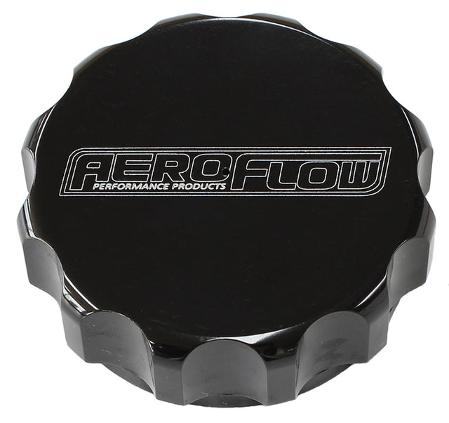 Replacement Black Cap With Breather For Power Steer Tanks AF59-1021BLK - Aeroflow