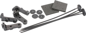 Mounting Kit 12" Brushless Fanelectric Replacement Feet Ties AF59-1112 - Aeroflow