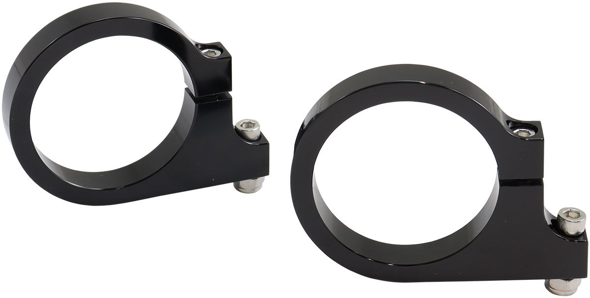 Replacement Mounting Brackets Billet 77-1021 2" Diameter Pair - AF59-1120 Blk AF59-1120BLK - Aeroflow
