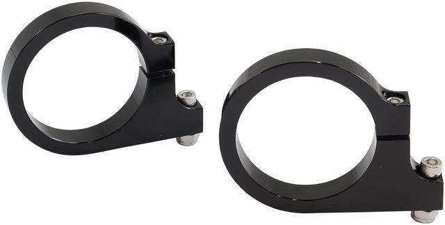 Replacement Mounting Brackets Billet 77-1021 2" Diameter Pair - AF59-1120 Blk AF59-1120BLK - Aeroflow