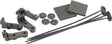 Mounting Kit 16" Brushless Fanelectric Replacement Curved Feet Ties AF59-1126 - Aeroflow