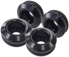 Nissan S14 S15 Fuel Injector Inserts 4 x Pieces Black Anodi AF59-2122 - Aeroflow
