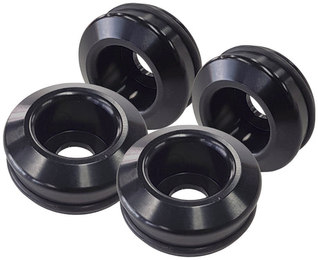 Nissan S14 S15 Fuel Injector Inserts 4 x Pieces Black Anodi AF59-2122 - Aeroflow