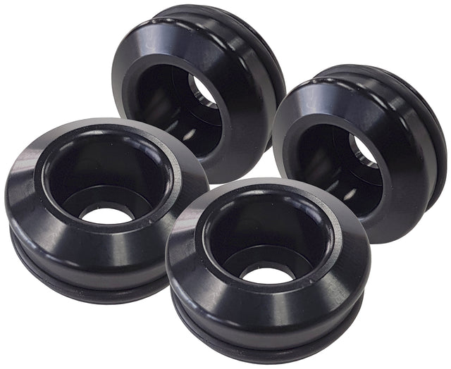 Nissan S14 S15 Fuel Injector Inserts 4 x Pieces Black Anodi AF59-2122 - Aeroflow