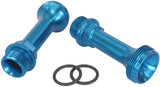 Replacement -8 ORB Leg Blue Fuel Log 64-2037 Holley HP AF59-2136 - Aeroflow
