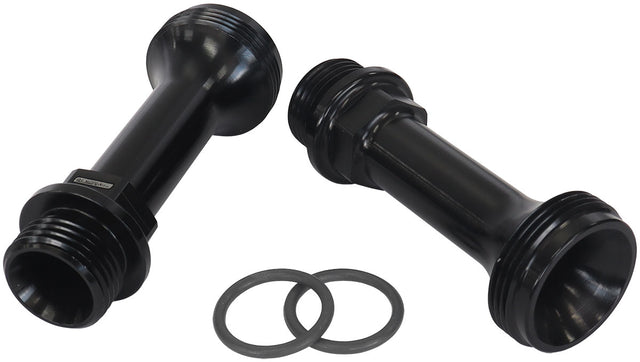 Replacement -8 ORB Leg Black Fuel Log 64-2037 Holley HP AF59-2136BLK - Aeroflow