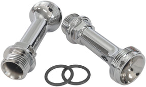 Replacement -8 ORB Leg Chrome Fuel Log 64-2037 Holley HP AF59-2136C - Aeroflow