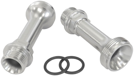 Replacement -8 ORB Leg Silver Fuel Log 64-2037 Holley HP AF59-2136S - Aeroflow