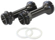 Replacement 7/8-20" Leg Black Fuel Log 64-2037 Holley Carb AF59-2137BLK - Aeroflow