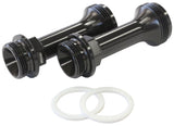 Replacement 7/8-20" Leg Black Fuel Log 64-2037 Holley Carb AF59-2137BLK - Aeroflow