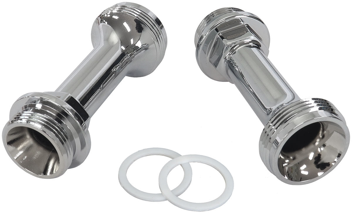 Replacement 7/8-20" Leg Chrome Fuel Log 64-2037 Holley Carb AF59-2137C - Aeroflow