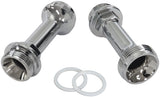 Replacement 7/8-20" Leg Chrome Fuel Log 64-2037 Holley Carb AF59-2137C - Aeroflow