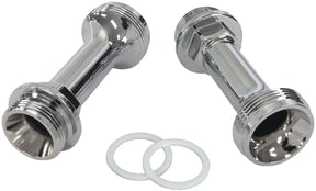 Replacement 7/8-20" Leg Chrome Fuel Log 64-2037 Holley Carb AF59-2137C - Aeroflow