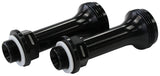 Replacement 9/16-24" Leg Black Fuel Log 64-2037 Bg Demon Carb AF59-2138BLK - Aeroflow