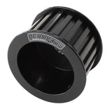 Alternator Gilmer Drive Pulleyonly- Hard Anodised Black AF59-3000ABLK - Aeroflow