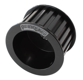 Alternator Gilmer Drive Pulleyonly- Hard Anodised Black AF59-3000ABLK - Aeroflow