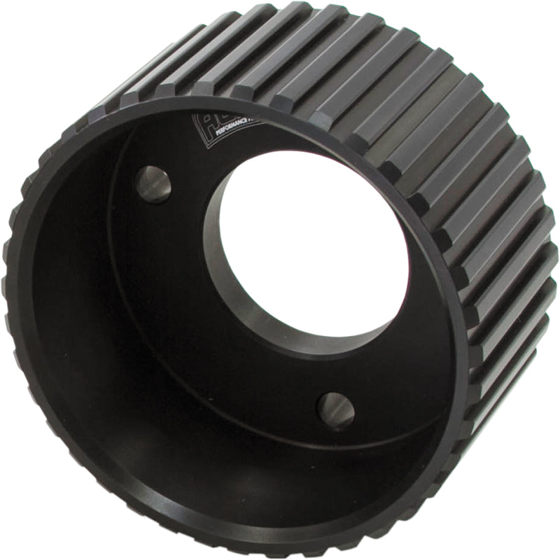 Chev Short Crank Gilmer Pulleyanodised Black Sbc/Bbc AF59-3000CBLK - Aeroflow