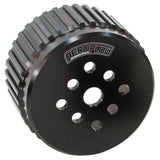 Water Pump Gilmer Drive Pulleyanodised Black Sbc/Bbc All, AF59-3000WBLK - Aeroflow