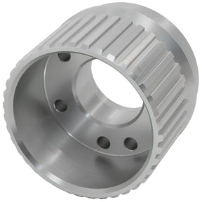 Ford Crank Gilmer Pulley Anodised Silver Wind / Clev AF59-3002C - Aeroflow
