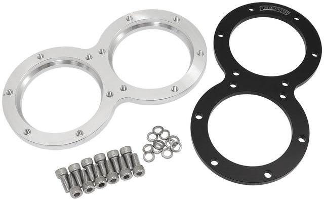 Weld In Conversion Dual Fuel Pump 40mm Alloy Hanger Surge Tank AF59-4244D - Aeroflow