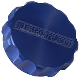 Replacement Billet Cap Suits -16 Base Blue Finish AF59-460-16BL - Aeroflow
