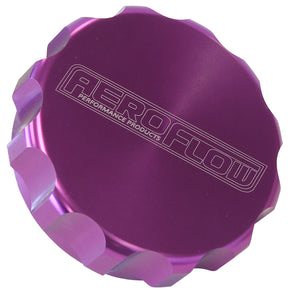 Replacement Billet Cap Suits -40 Base Purple Anodised AF59-460-40PUR - Aeroflow