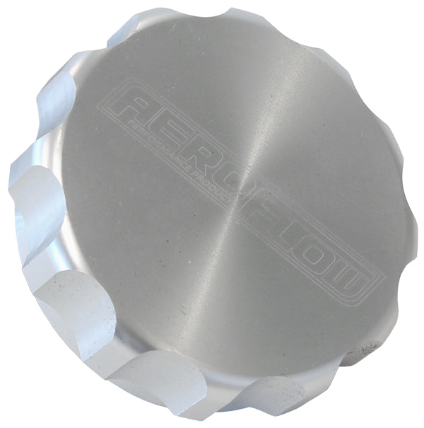 Replacement Billet Cap Suits -40 Base Silver Anodised AF59-460-40S - Aeroflow