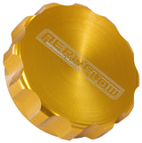 Replacement Billet Cap Suits -48 Base Gold Anodised AF59-460-48G - Aeroflow