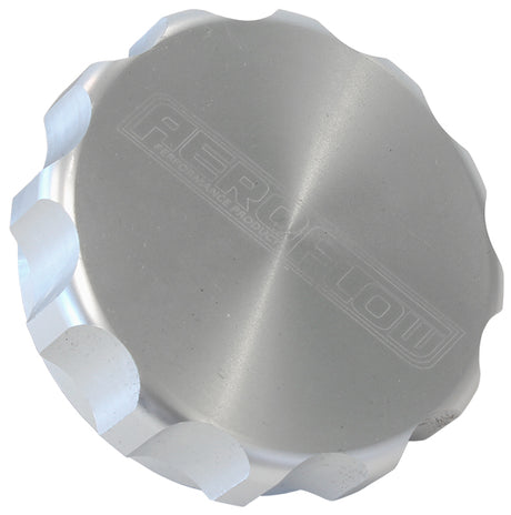Replacement Billet Cap Suits -48 Base Silver Anodised AF59-460-48S - Aeroflow