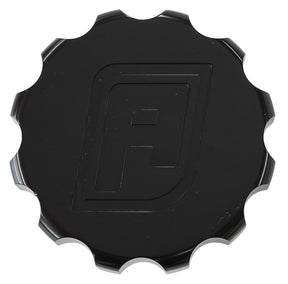 Billet Oil Filler Cap Black -16ORB For Fabricated Covers AF59-5000BLK - Aeroflow