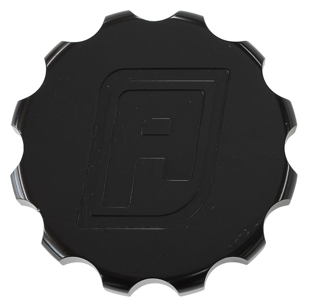 Billet Oil Filler Cap Black -16ORB For Fabricated Covers AF59-5000BLK - Aeroflow