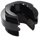 Push On EFI Fitting Retaining Locking Collar With Slot Black AF59-905-02BLK - Aeroflow