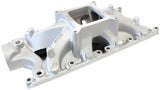 SBF Hi Rise Intake Manifold Single Plane Ford 302 Natural AF6000-2002 - Aeroflow