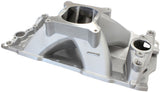 SBC Hi Rise Intake Manifold Single Plane Chev 350 Natural AF6001-1000 - Aeroflow