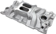 SBC Street Intake Manifold Dual Plane Chev 350 Natural AF6010-1000 - Aeroflow